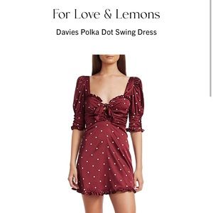 For Love and Lemons Davies dress